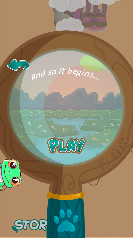 Tela de seleção de personagem com vários animais